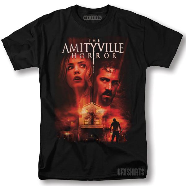 

The Amityville Horror Shirt Classic Horror Movie Vintage Graphic Design T-Shirt M