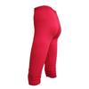 High Waist Solid Color Mid-Calf Stretchy Women Leggings Cropped Pants Bottoms for Running