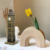 Big Building Model Architectural Statue London Metal Statues Sculptures Alloy Sculpture Bronze Clock Tower Landmarks