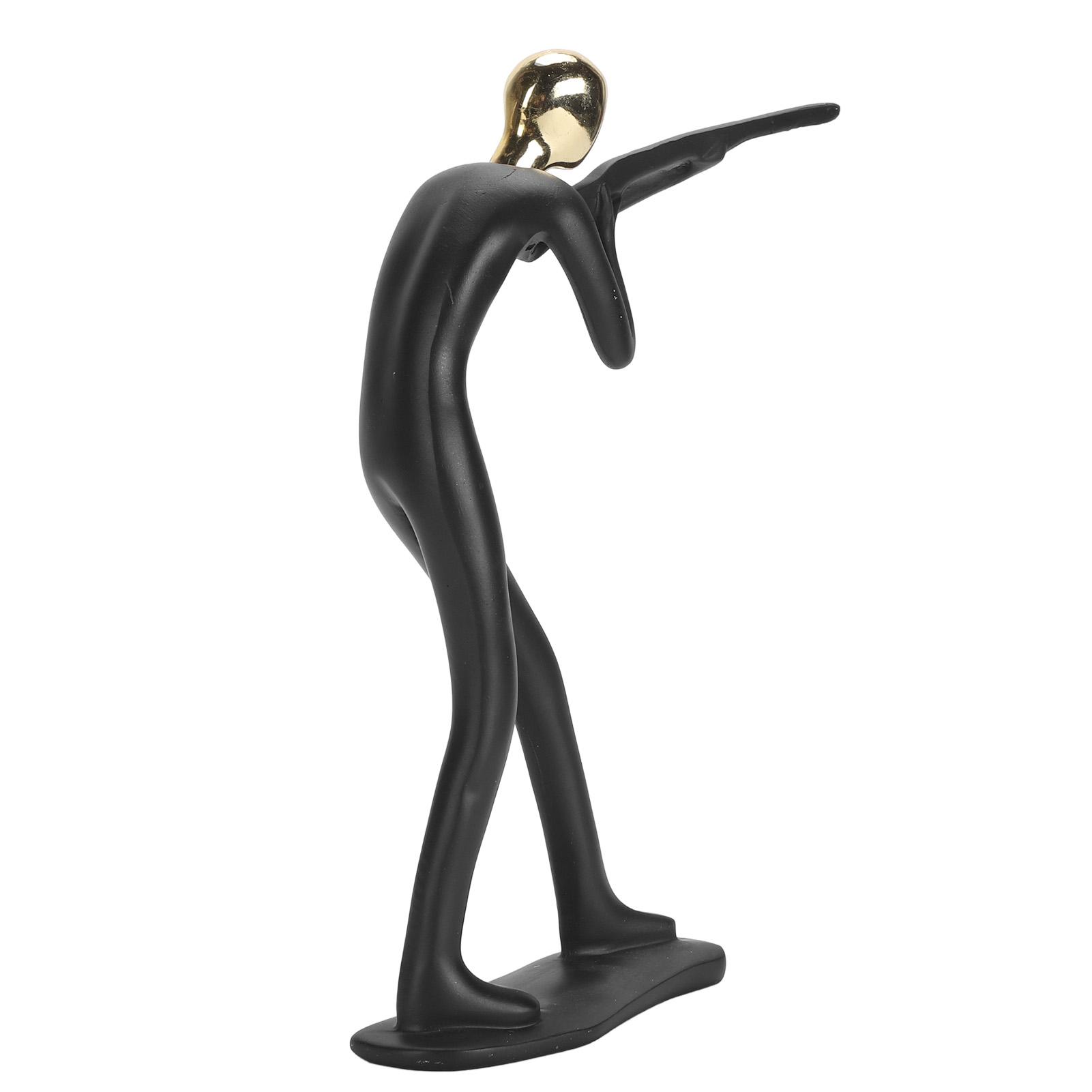 

Спортсмен Статуэтка Смоляная Декоративная Скульптура Спортсмена Современная Абстрактная Фигура Статуя Настольная