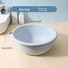Durable Large Plastic Basin for Laundry, Washing Feet, Face, Vegetables - Ideal for Dorms & Homes