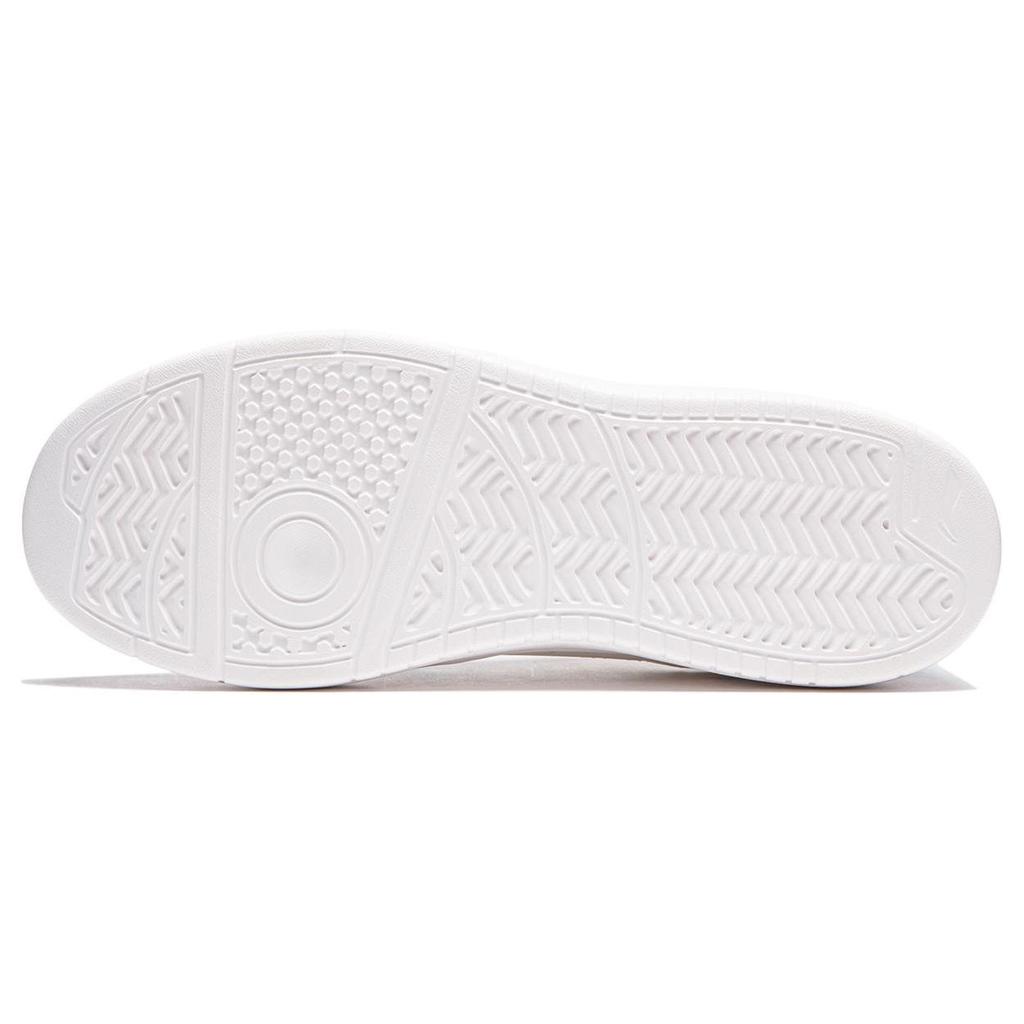 Li Ning Xingchu 2.0 V2 Casual Versatile Thick Sole Height Increasing Non-Slip Wear-Resistant Low-Top Skate Shoes Women sneaker White Blue AGCU108-2