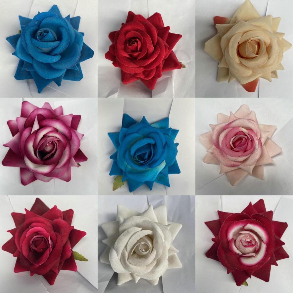 Faux Velvet Flower Arrangement For Home Decor Wedding Hall Styling Photography Accessory