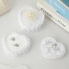 Romantic love lace ring box, earring pendant jewelry box, ring and earring gift box, jewelry display box, gift choice