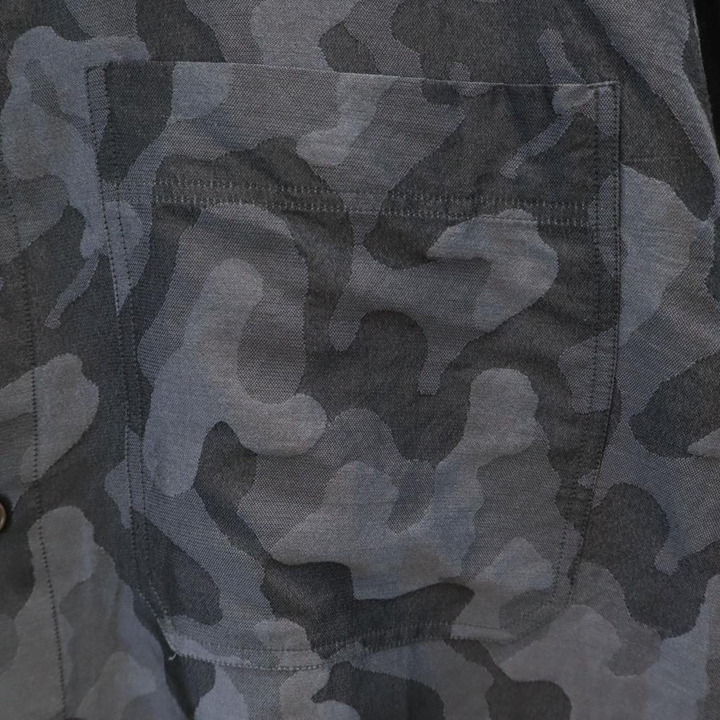 Gianni Versace made in Italy Camouflage Pattern Long sleeve shirt Men's Used