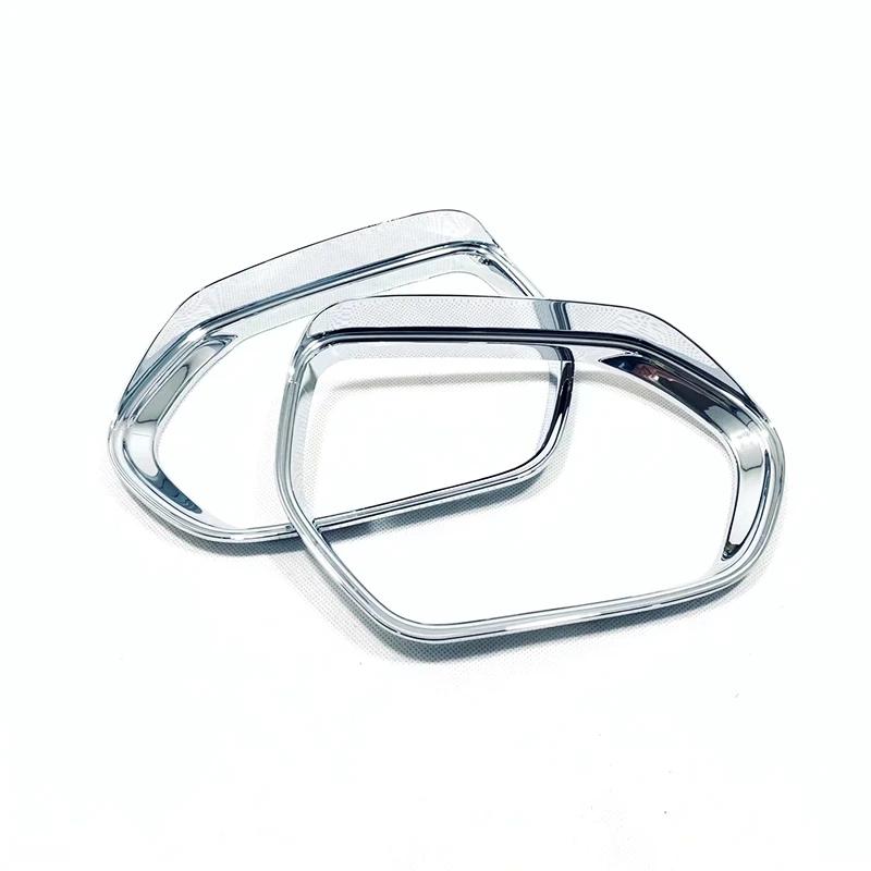 

For Toyota CHR 2017 2018 23 Rearview Mirror Cover Rear View Mirrors Rain Eyebrow Frame Trims Car Accessories срібний