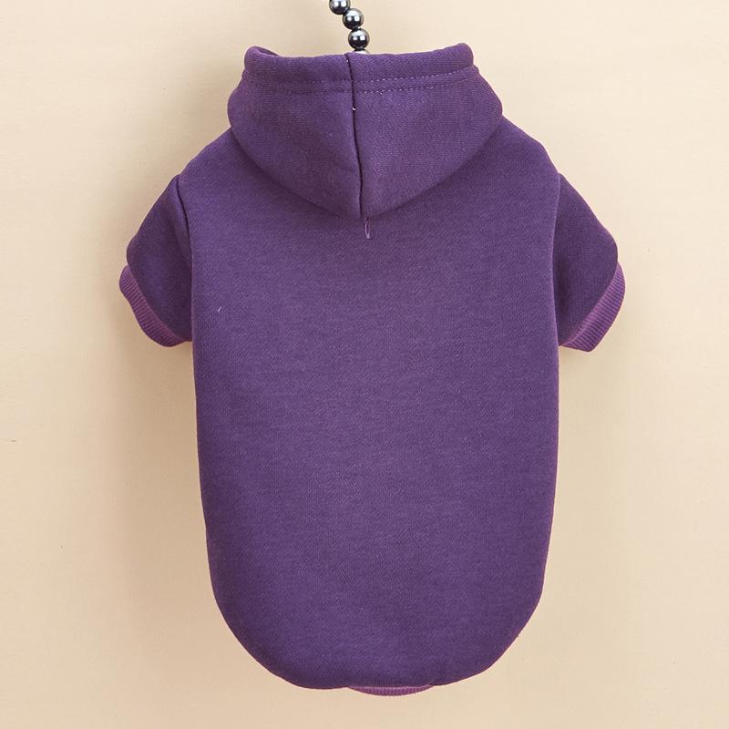 Cozy Puppy Hoodie for Pomeranian, Bichon, and Teddy Dogs - Two-Legged Fleece Sweatshirt
