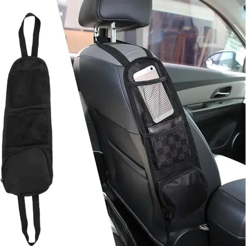 New Car Vehicle Seat Side Pocket Pouch Organizer Storage Bag Bottle Holder Car Stowing Tidying Interior Accessories