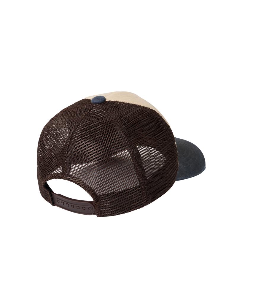 AAKAM Dirty Washed Trucker Cap (Brown)