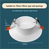 Round Air Conditioner Exhaust Pipe Decorative Cover and Seal