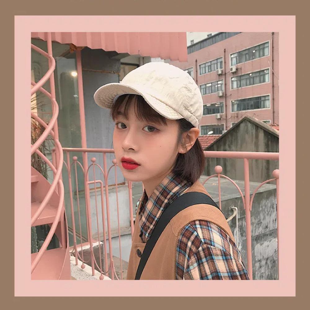 Drawstring Adjust Cargo Baseball Cap Casual Peaked Cap Trendy Sun Hat  Outdoor