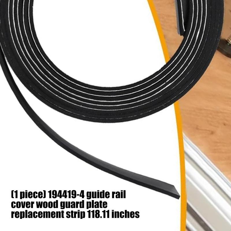 118In Guide Rails Splinter Guide Strips Protections Strips Durability Rubber Build Replacements For 1944194 Track Rails
