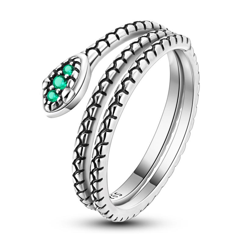 New S925 Sterling Silver Ring Women Eternal Love Dewdrop Stone Glow-in-The-Dark Firefly Ring Fashion Engagement Wedding Jewelry