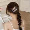 2pcs Acetate Hair Clips Hollowed Oval Geometric Barrettes Side Pins Hairpin Women Hair Accessories Hollow Hair Clip