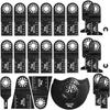 T98 Blade Cut-Off Saw Multi-Tool Replacement Blade Set, 23 Pieces, Compatible with Hitachi, Bosch, and Other Models, Wood Nailing, Metal Cutting, Tip