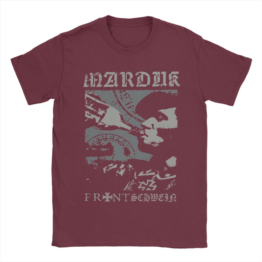 Oversized T Shirt Summer Marduks Band  Hippie T-Shirts  Cotton Tshirt for Man Y2K Classic Printed Short Sleeve Tops
