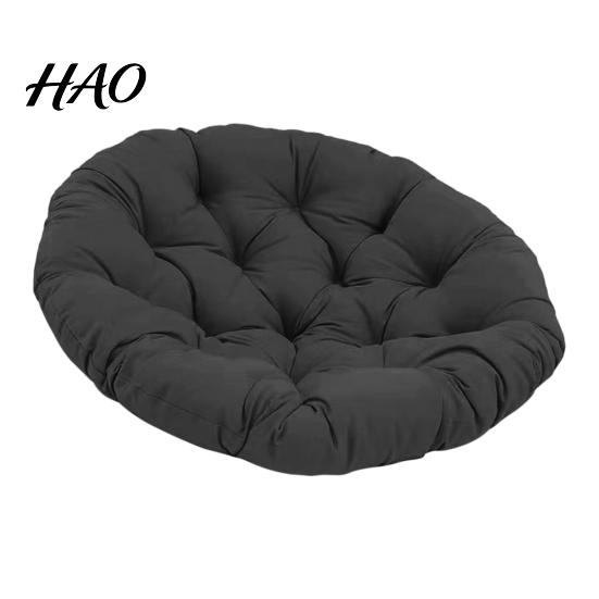 New Polyester Fibre Wadding Pad Round Cushion for Hanging Egg Chair Stuffed Hammock Seat Soft Rocking Rocker Patio Garden Swing Chairs Heavy-duty