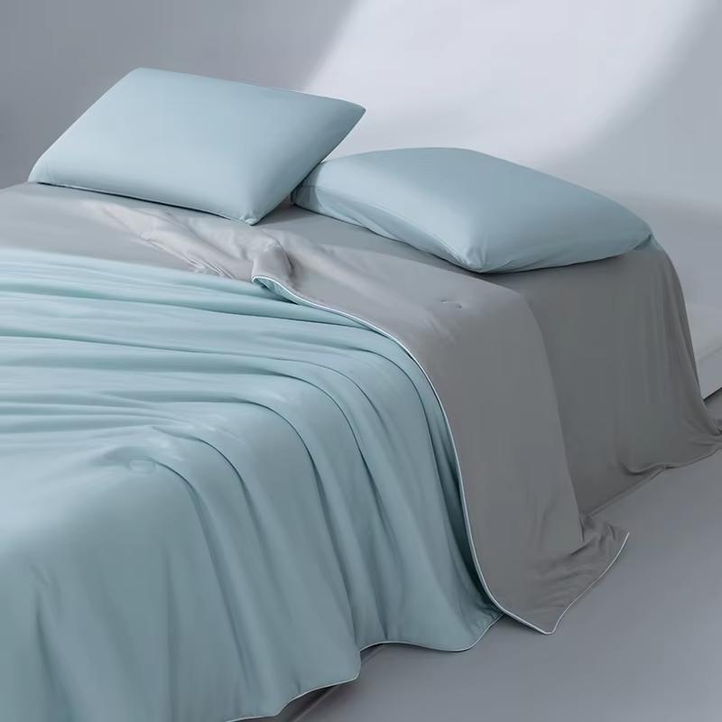 Summer - Ready Machine - Washable Air - Conditioned Quilt: Ultra - Thin Cooling Comforter For Hot Nights,For Summer Getaways