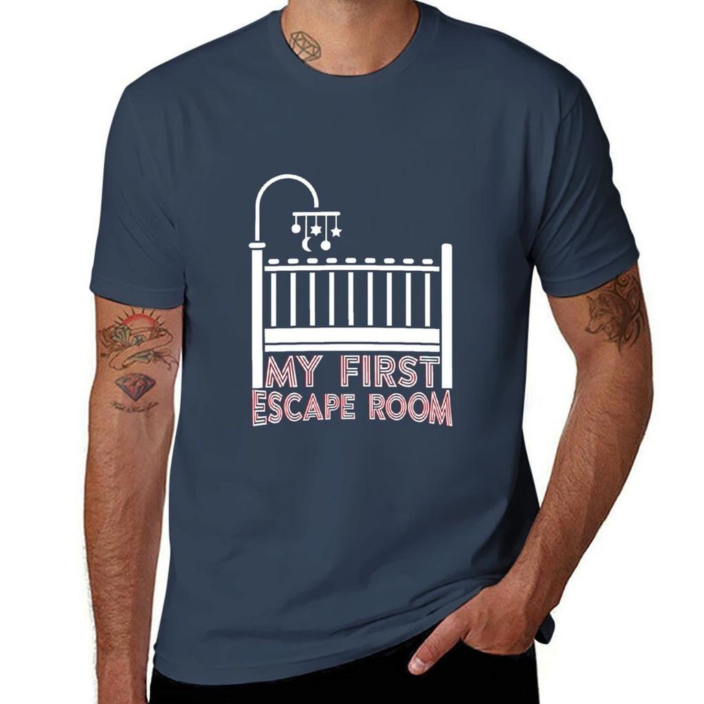 My First Escape Room Tshirt Labor Work Casual Tshirt