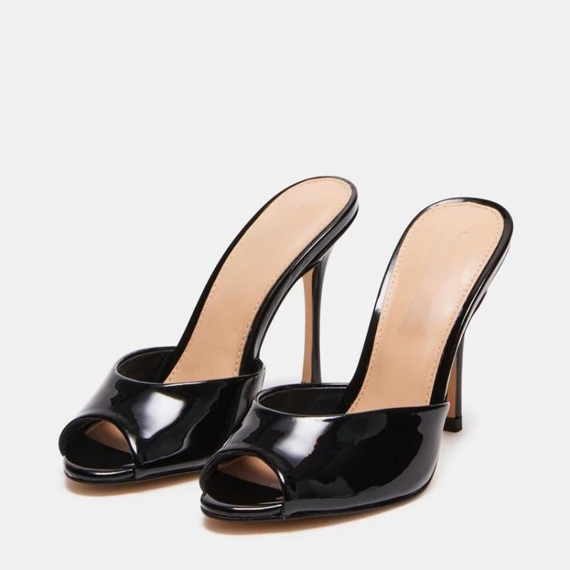 Fashion Shoes Cswo01 Women's High Heeled Sandals Sexy Peep Toe Pointed Toe Thin Heels Shoes Outdoor Designer Party Slippers Big Size 45 Cm