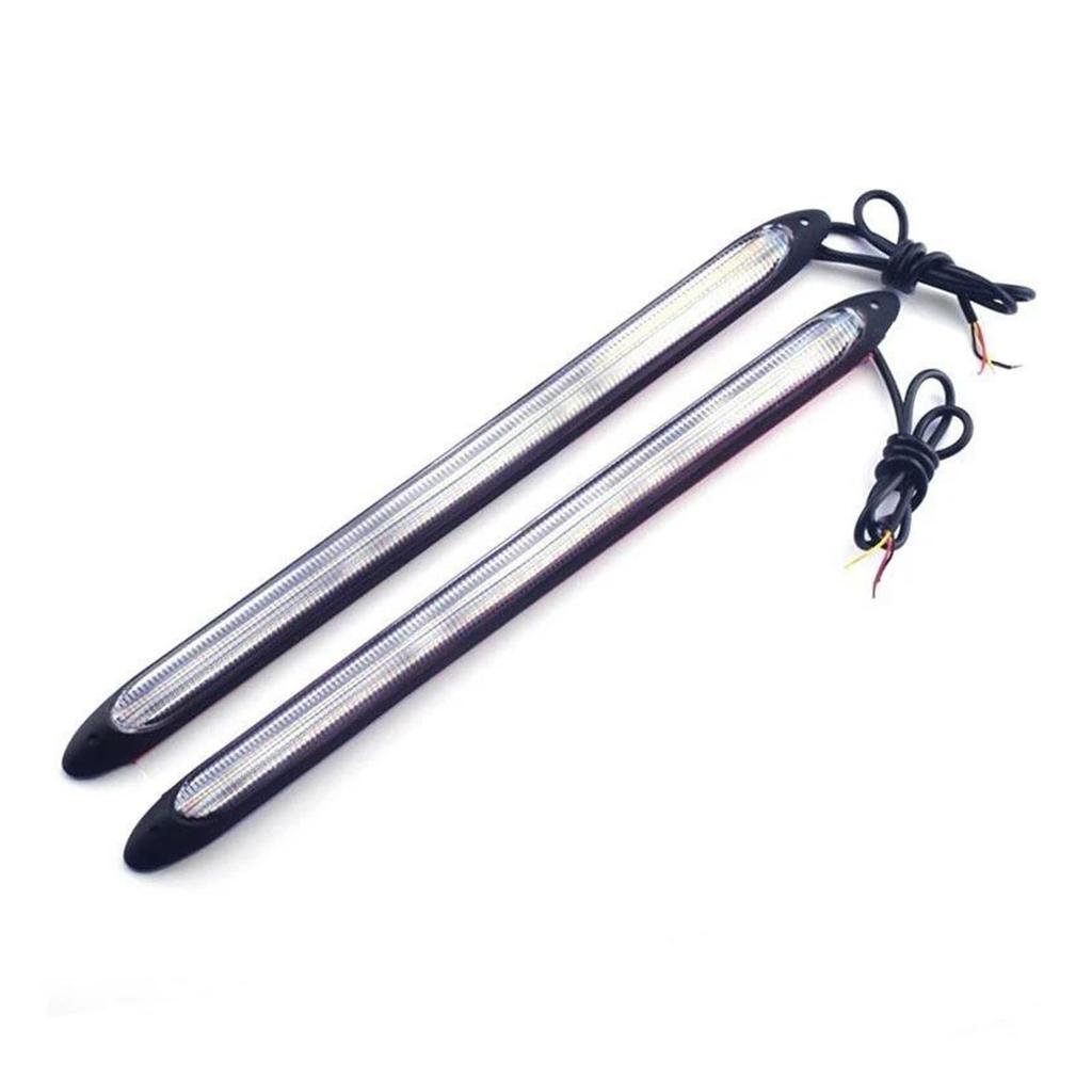 Indicator Turn Signal Lamp 2pcs Car Headlight Waterproof Sequential Flow Yellow Turn Signal Car