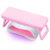 Nail Arm Rest Foldable Nail Hand Rest PU Leather Nail Pad Cushion Practical Nail Hand Pillow for Manicure Salon Use
