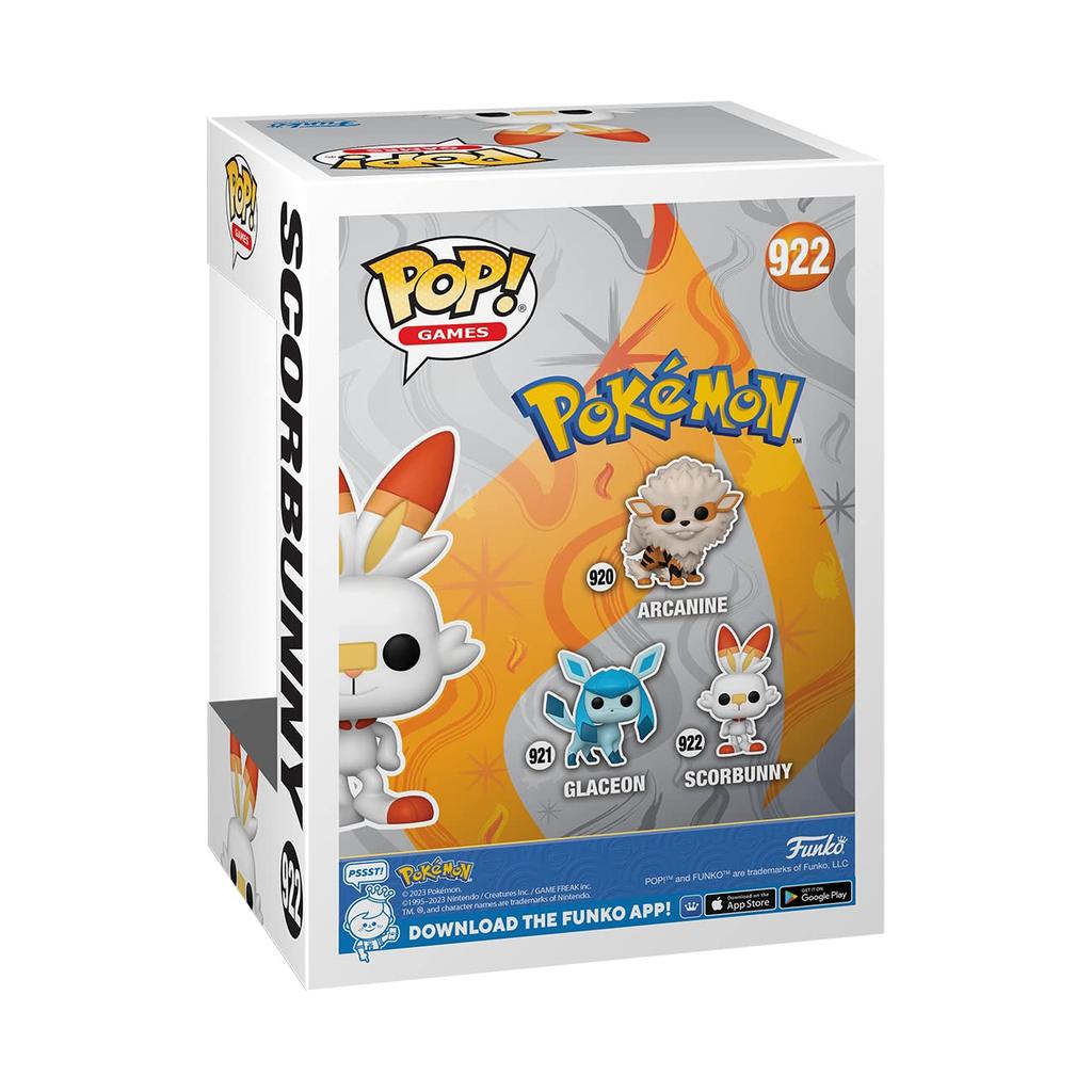 Funko Pokemon Scorbunny Pop! Games -