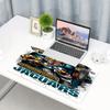 Jacksonville Jaguars Print Mouse Pad, Anti‑Slip Desktop keyboard Mat, for PC Laptop Gaming Working Daily Use, Cool Festival Birthday Gift