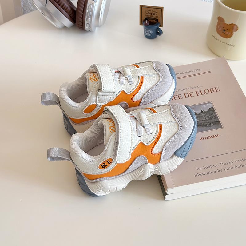 Spring 2025 New Korean Version Shoes Children's Dad Shoes Fashion Trendy Sports Shoes Boys and Girls Versatile Running Shoes