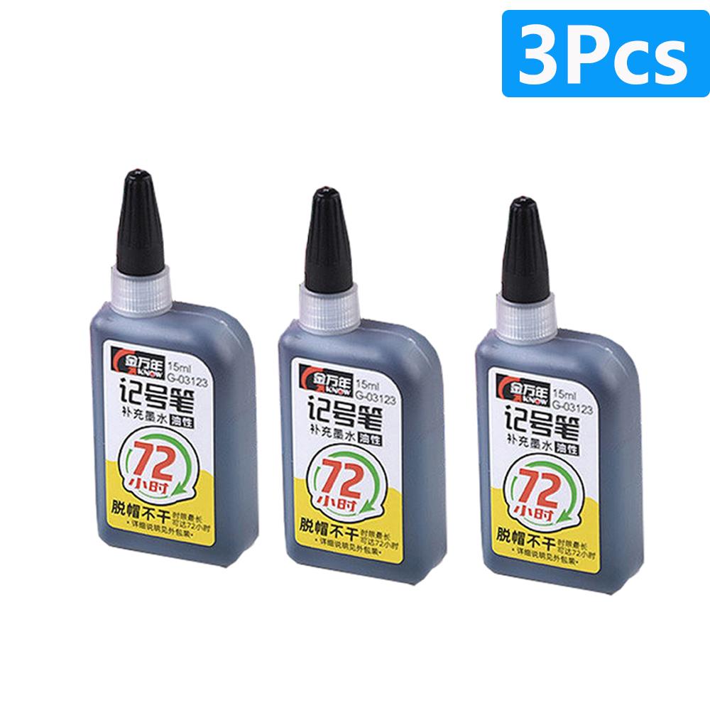 NEW Long Head Nib Deep Hole Markers Pen 20mm/45mm Waterproof White Tile Carpenter Pen for Woodworking Black/Blue/Red Ink