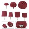 7-teiliges Set Pilzförmige Nylon-Polierscheiben für Metall Zur Rostentfernung und zum Polieren von gebürsteten Oberflächen mit sicherem Griff