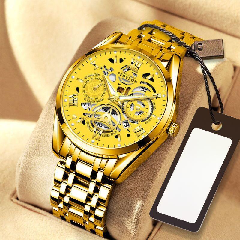 New Watch Men's Mechanical Watch Men's Fully Automatic Waterproof Luminescent Quartz Watch