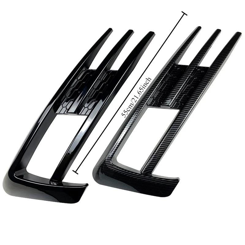 1pair for Golf MK7 2013-16 Front Wind Blade Fog Light Car Sticker Decoration Modification Accessories