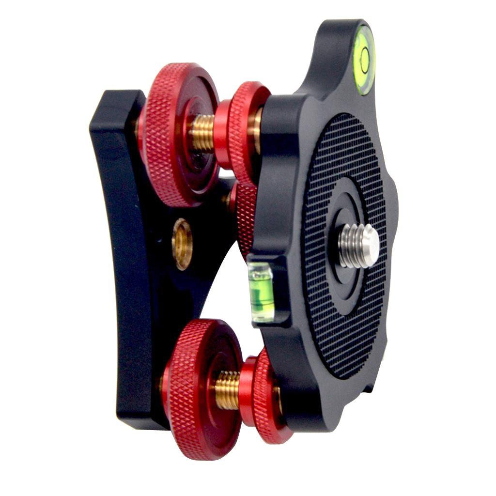 

SONONIA Tripod Leveling Base with 3 Adjustment Dials for Camera Tripods LP-64