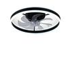 Modern Minimalist Ceiling Fan Light for Bedroom, UL Certified, 110V