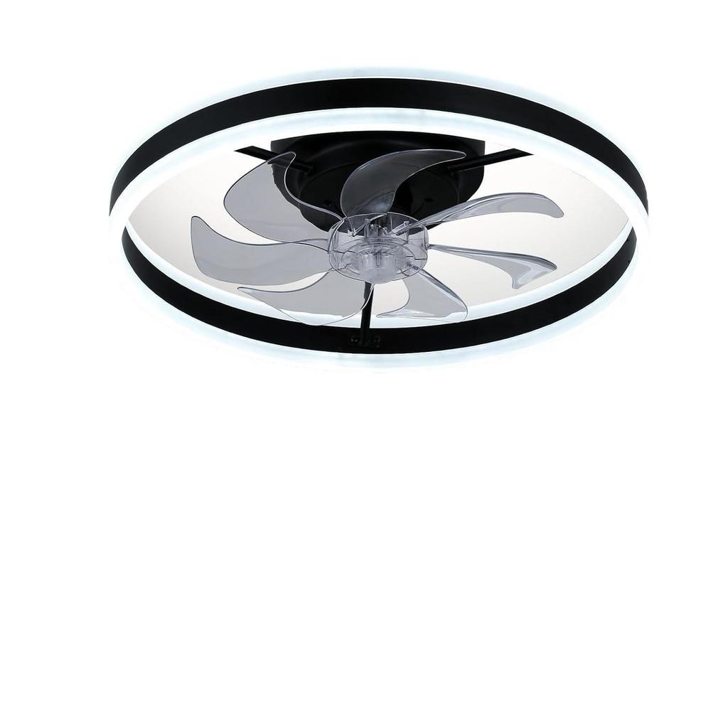 Modern Minimalist Ceiling Fan Light for Bedroom, UL Certified, 110V