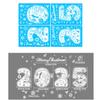 1 Set Christmas High-definition Window Sticker Snowflake Decoration Winter Christmas Home Decoration Window Films