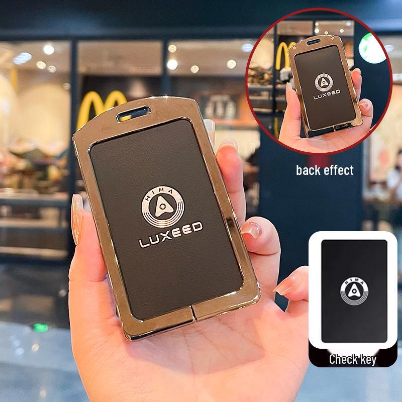HONGQI S9 Metal NFC Card Key Holder Case for Long Range Ultra Key Protection