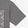 The North Face Men S Bandana Short Sleeve Tee Gray Nt7ur13d