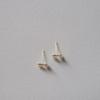 Modernlike 14k Pearl Tie Ribbon Earrings