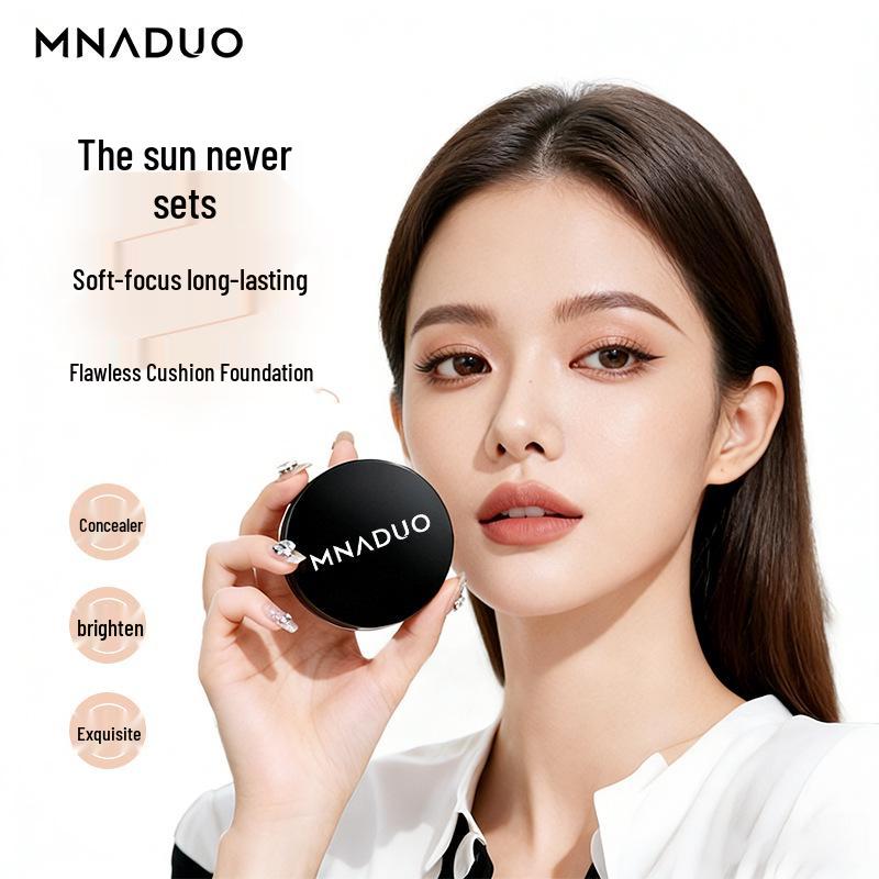 Long-Lasting Cushion BB Cream: Dewy, Breathable, Non-Irritating, Concealing, No Transfer, No Caking Natural Shade, Refill 13g