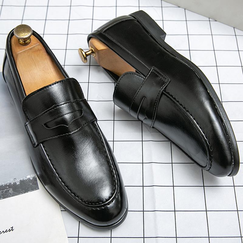 Classic Leather Shoes Men Formal Social Leather Shoes For Men Casual Business Office Loafers Male High Quality Men's Dress Shoes