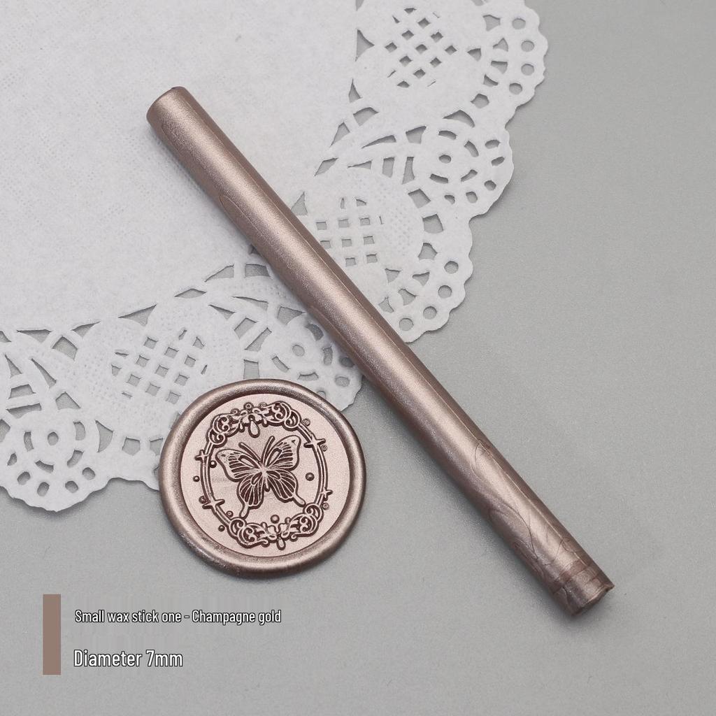 Bețișoare de Ceară de Sigiliu Mat Perlat, 125 Culori, 10x0.7cm, Compatibile cu Pistoale de Ceară, Culori Mixabile