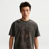 Nike Men's Retro Distressed Print Casual Short Sleeve T-Shirt