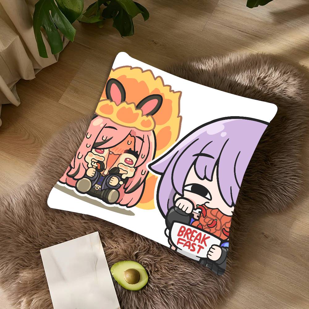 XL Kawaii Cute Koseki Bijou Pillow Case Cushion Cover Decor Home Throw Pillow Covers For Couch Camping Pillow Cover Decorations