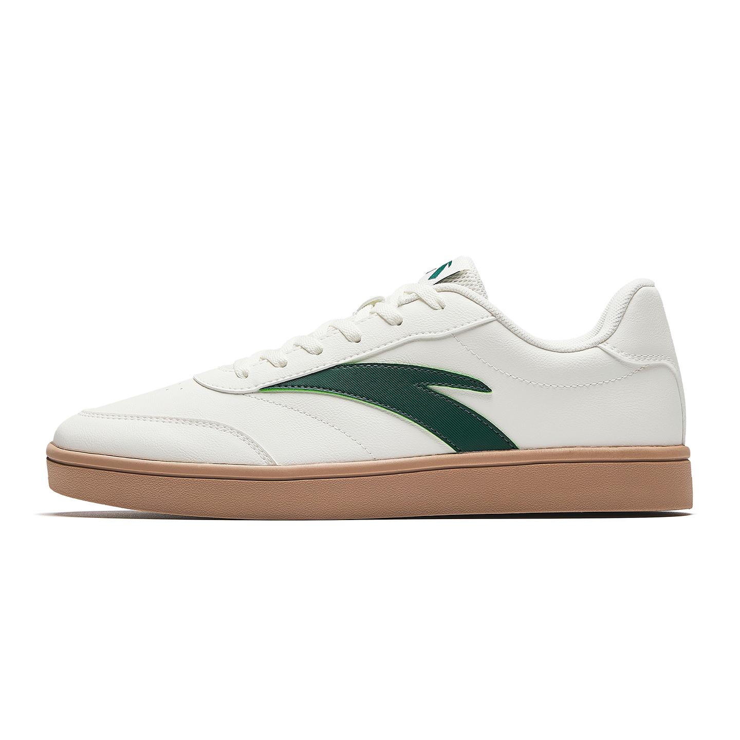 

Anta Vitality Classic Retro Campus Life Fashion Универсальные Минималистичные Низкие Кроссовки Мужские Кроссовки Слоновая Кость-Белый Грибной-Зеленый 912618099-5 39
