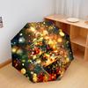 1 PC Automatic Folding Umbrella - Christmas Tree Pattern, Portable & Foldable Design with 8 Ribs, Christmas Birthday Gifts