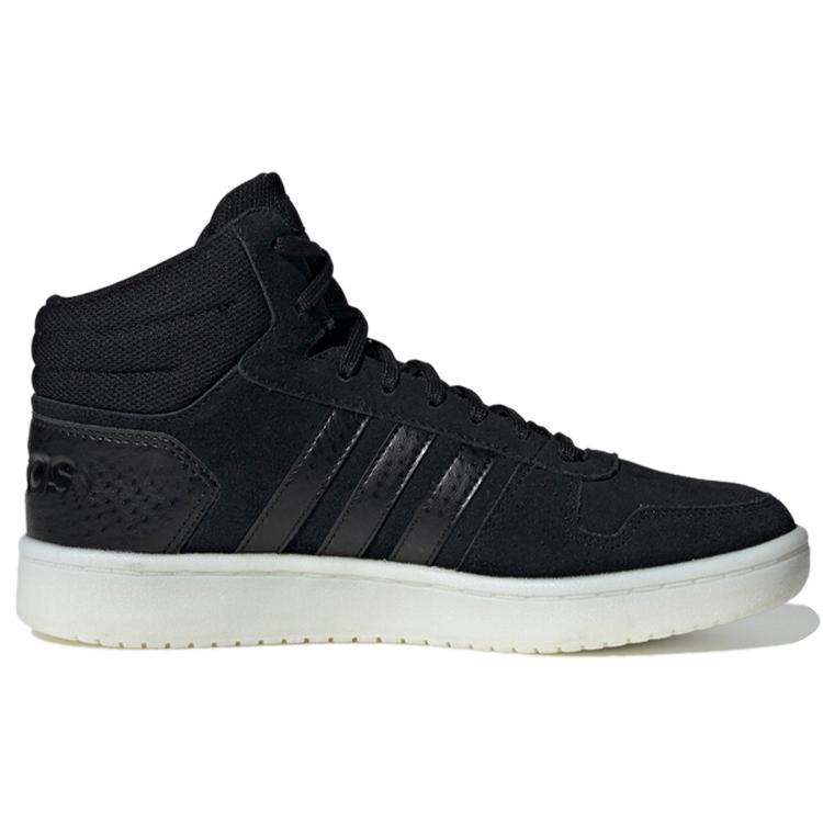 Adidas Hoops 2.0 Mid 'Black White' Women's EE7893