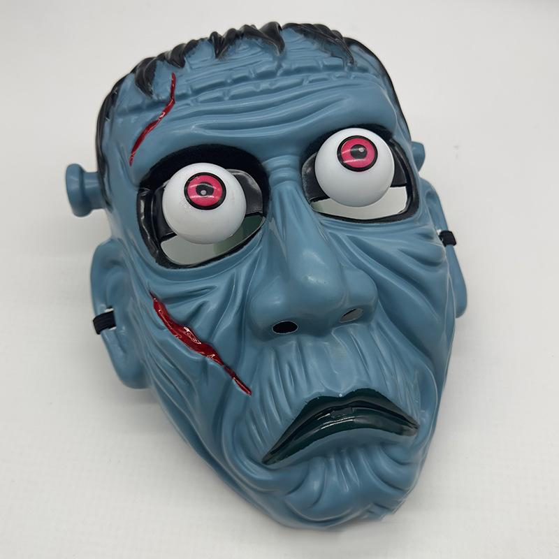 

Хэллоуинская ужасная маска клоуна с весенними глазами, маска вампира-черепахи, сценарий убийства, страшный, страшный реквизит для костюма