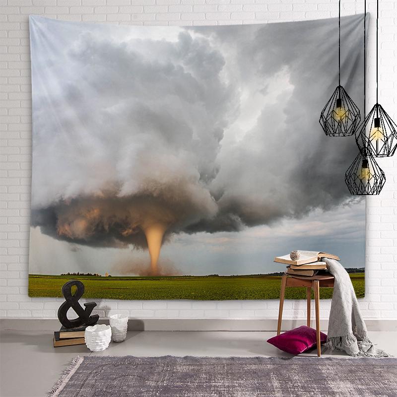 Tornado Tapestry Wall Art Decoration Tapestry Dorm Room Personality Decoration Tapestry Living Room Bedroom Home Decor